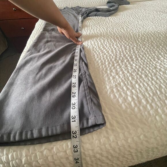 Zana di Vintage Y2K Women's Grey High Waist Stretch Wide Leg Pant Size 11 - Picture 9 of 9